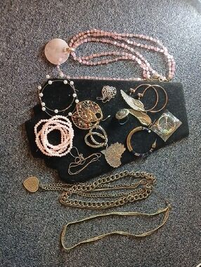 MIXED  LOT of  Costume & Sterling Silver Jewelry